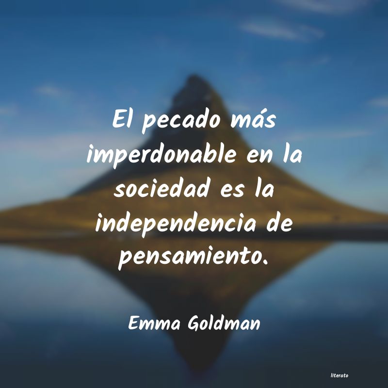 Frases de Emma Goldman