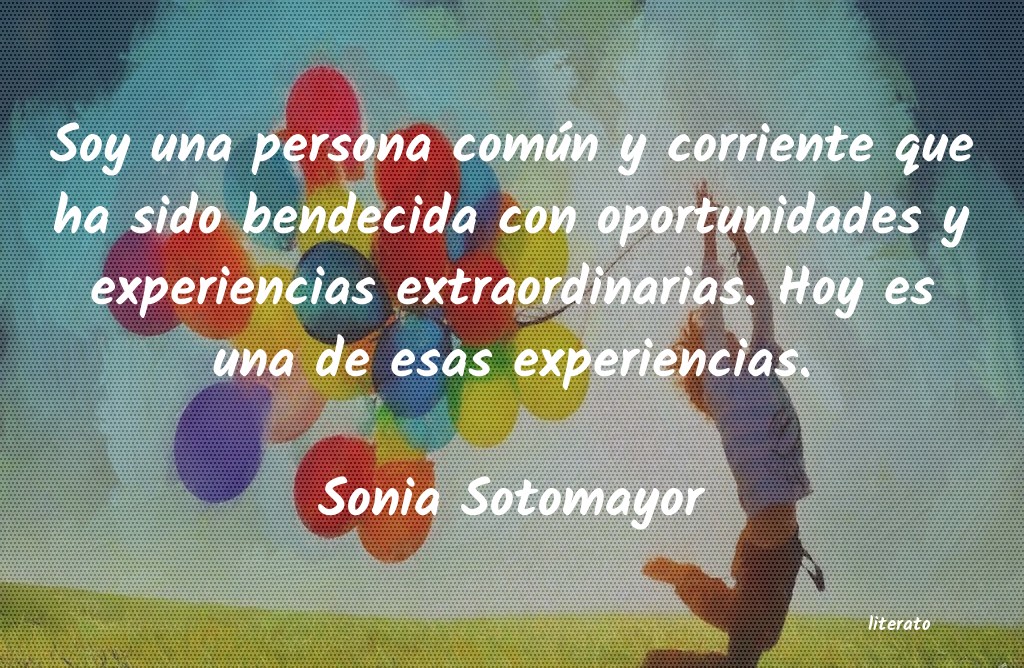 Frases de Sonia Sotomayor