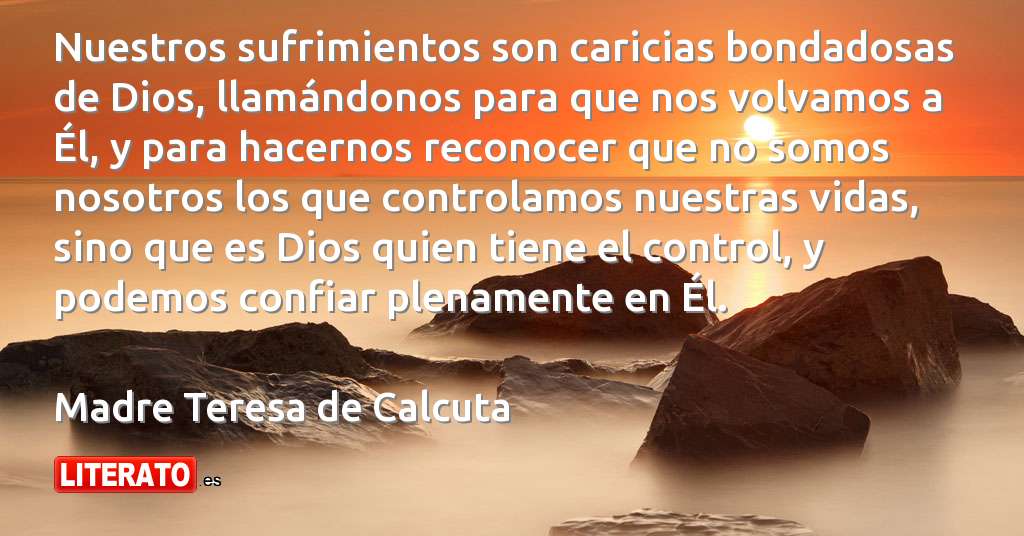 Frases de Madre Teresa de Calcuta