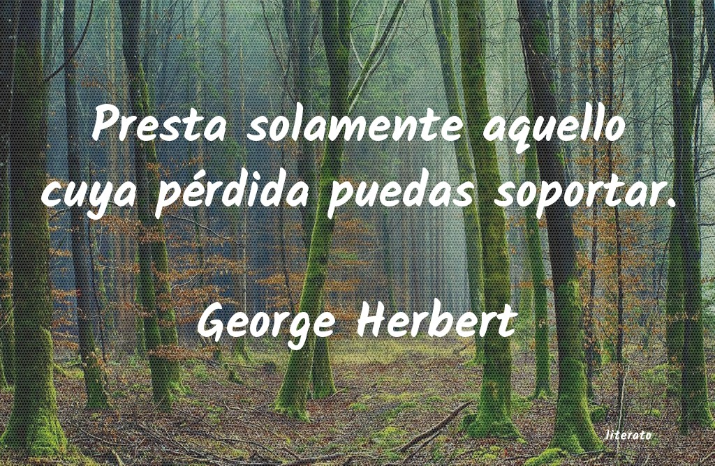 Frases de George Herbert