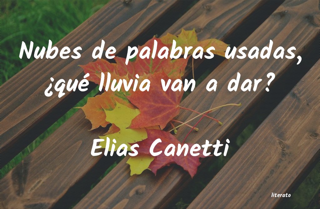 frases de Elias Canetti