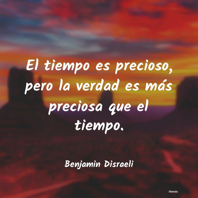 Frases de Benjamin Disraeli