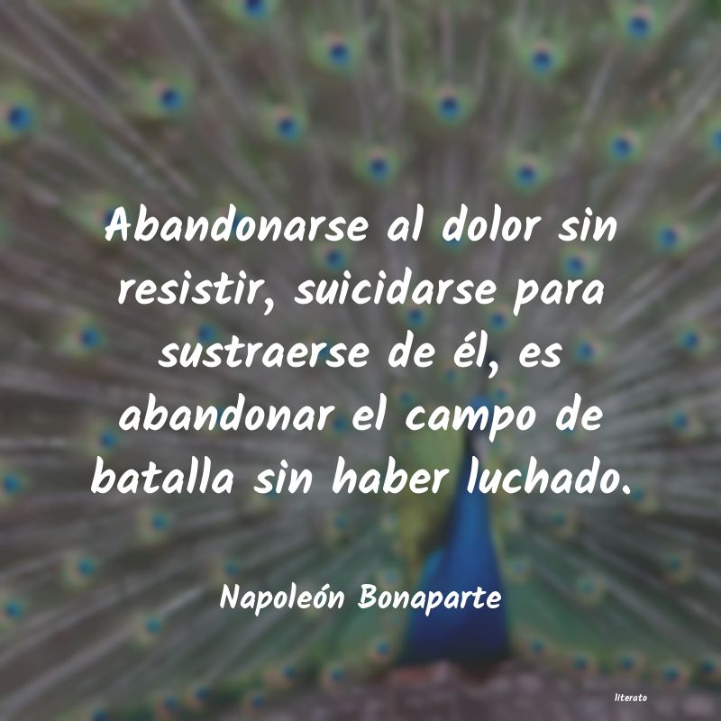 frases de Napoleón Bonaparte