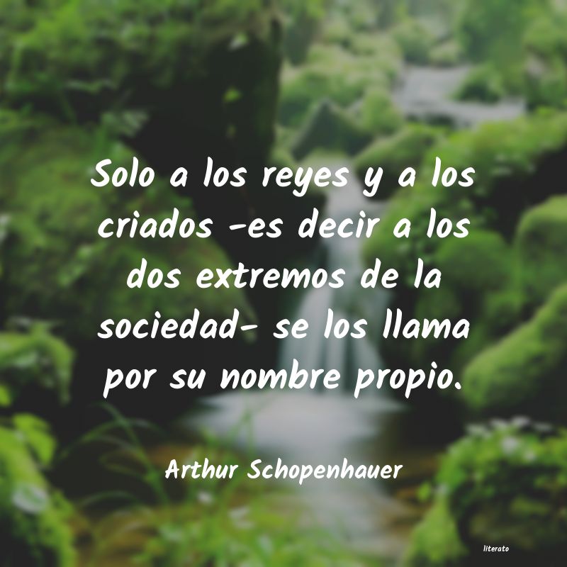 Frases de Arthur Schopenhauer