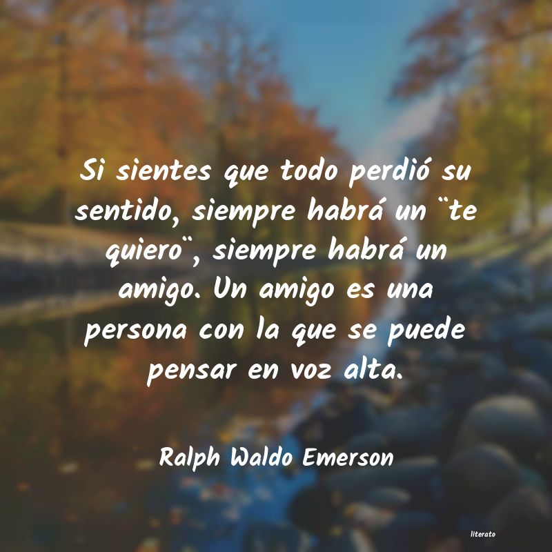 Frases de Ralph Waldo Emerson