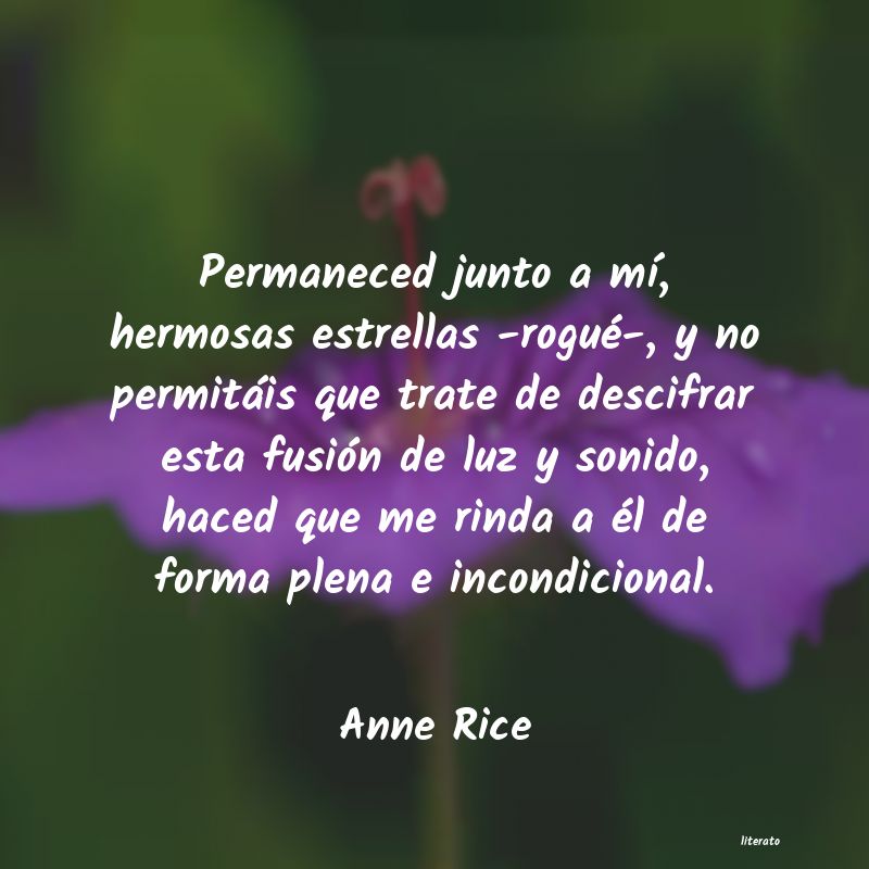 Frases de Anne Rice