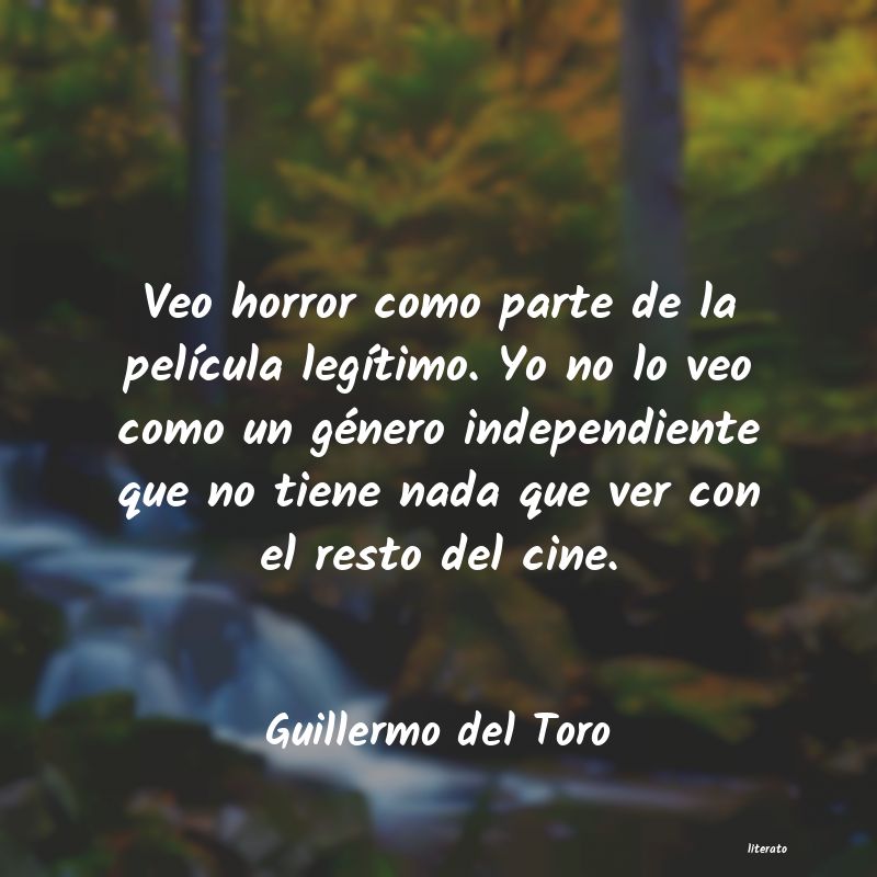 Frases de Guillermo del Toro