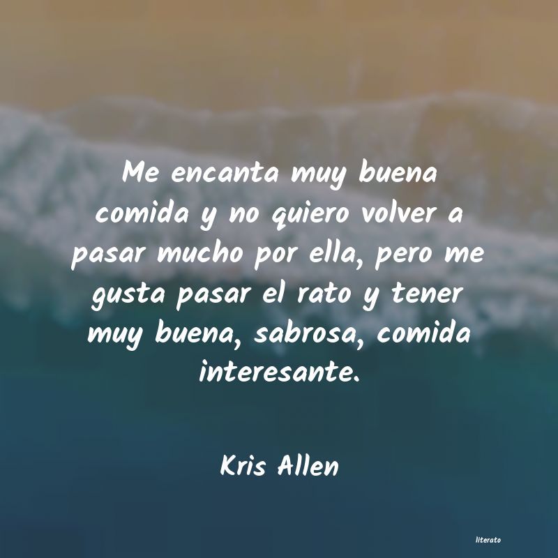 frases de Kris Allen