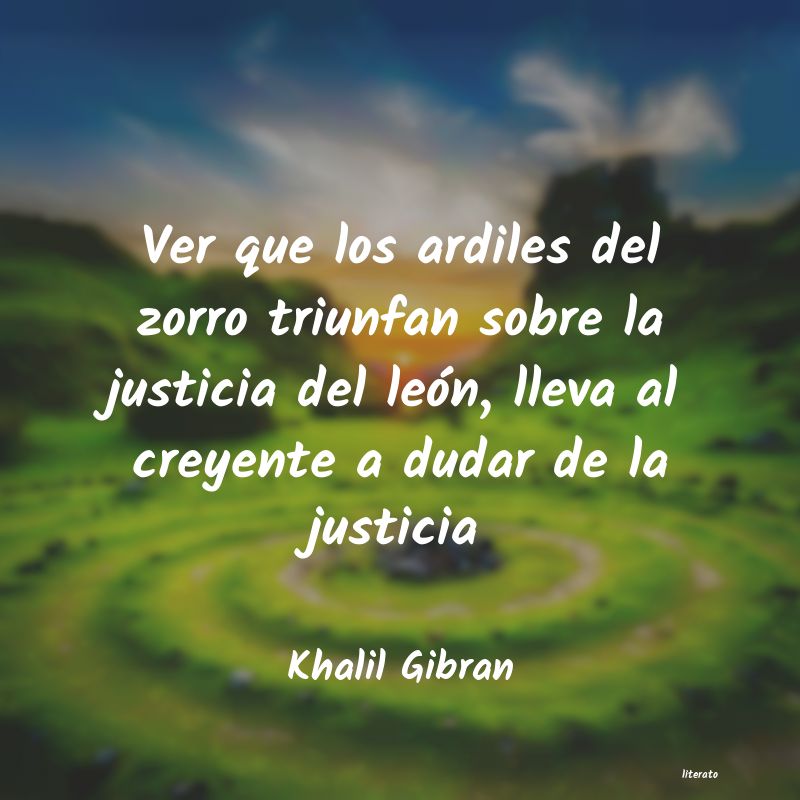 frases de Khalil Gibran