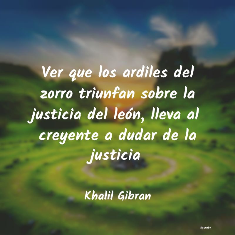 Frases de Khalil Gibran