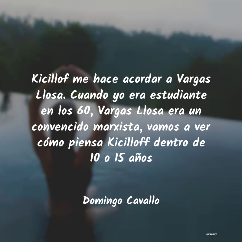 Frases de Domingo Cavallo