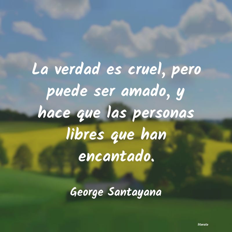 frases de George Santayana