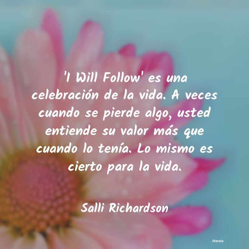 Frases de Salli Richardson