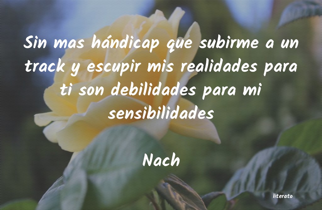 Frases de Nach