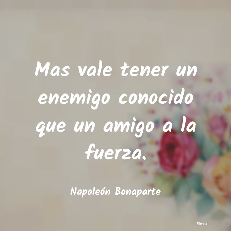 Frases de Napoleón Bonaparte