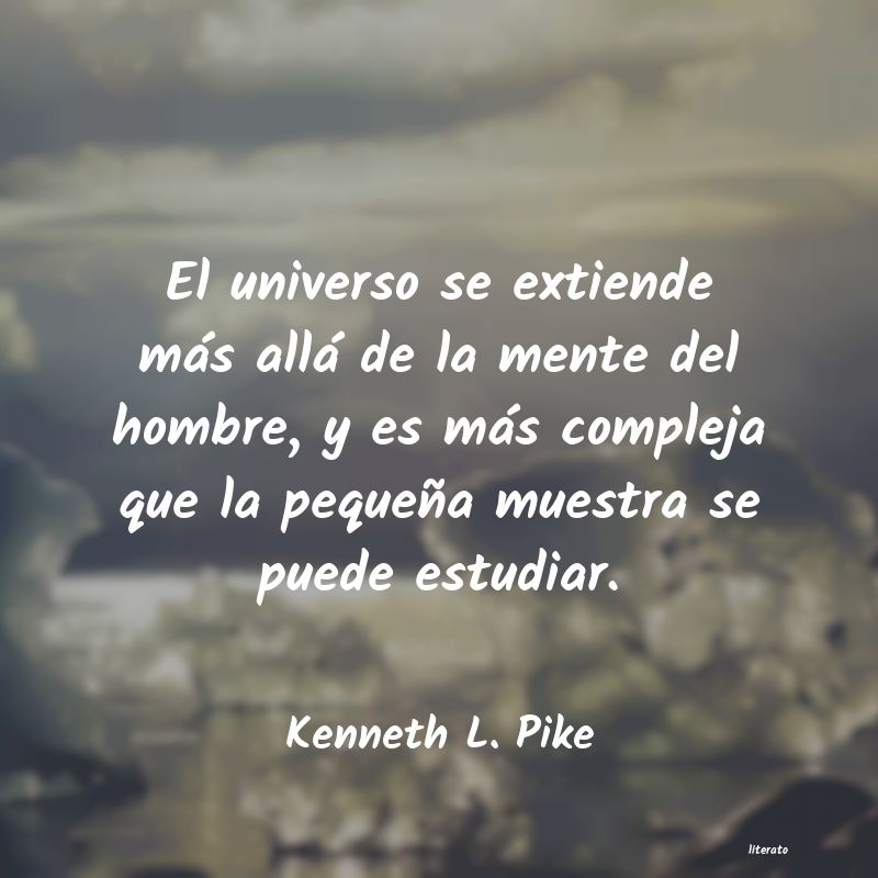 frases de Kenneth L. Pike