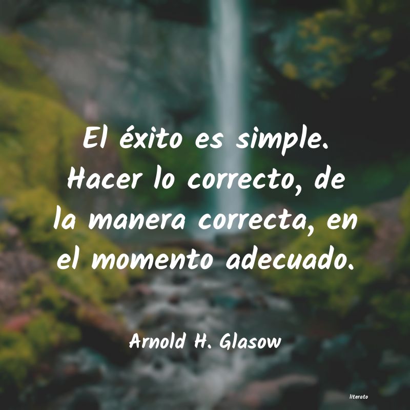 frases de Arnold H. Glasow