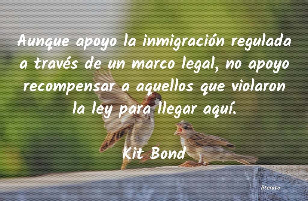 Frases de Kit Bond