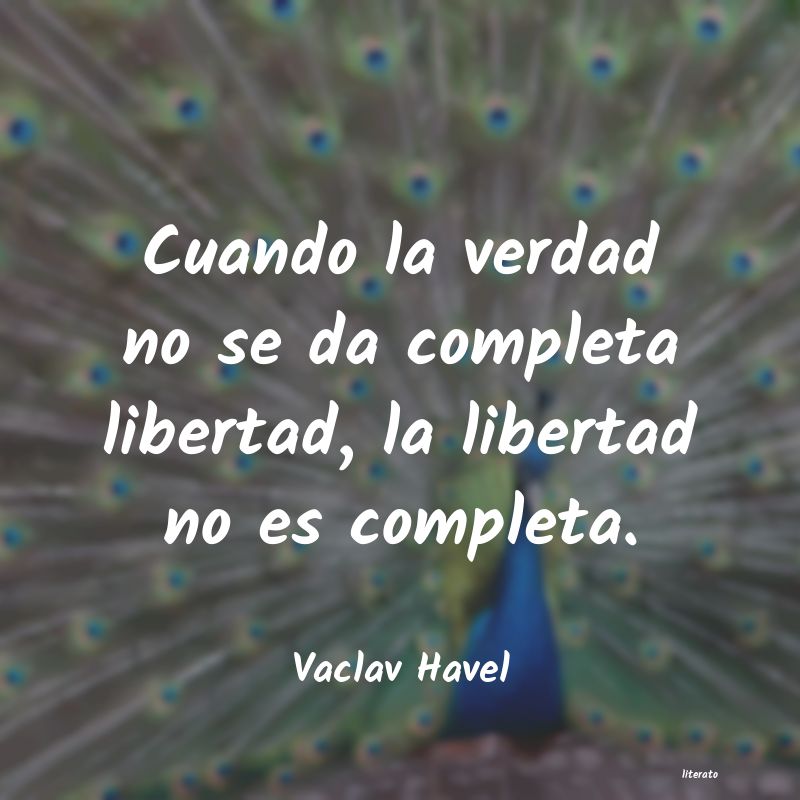 Frases de Vaclav Havel
