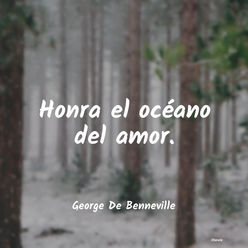 frases de George De Benneville