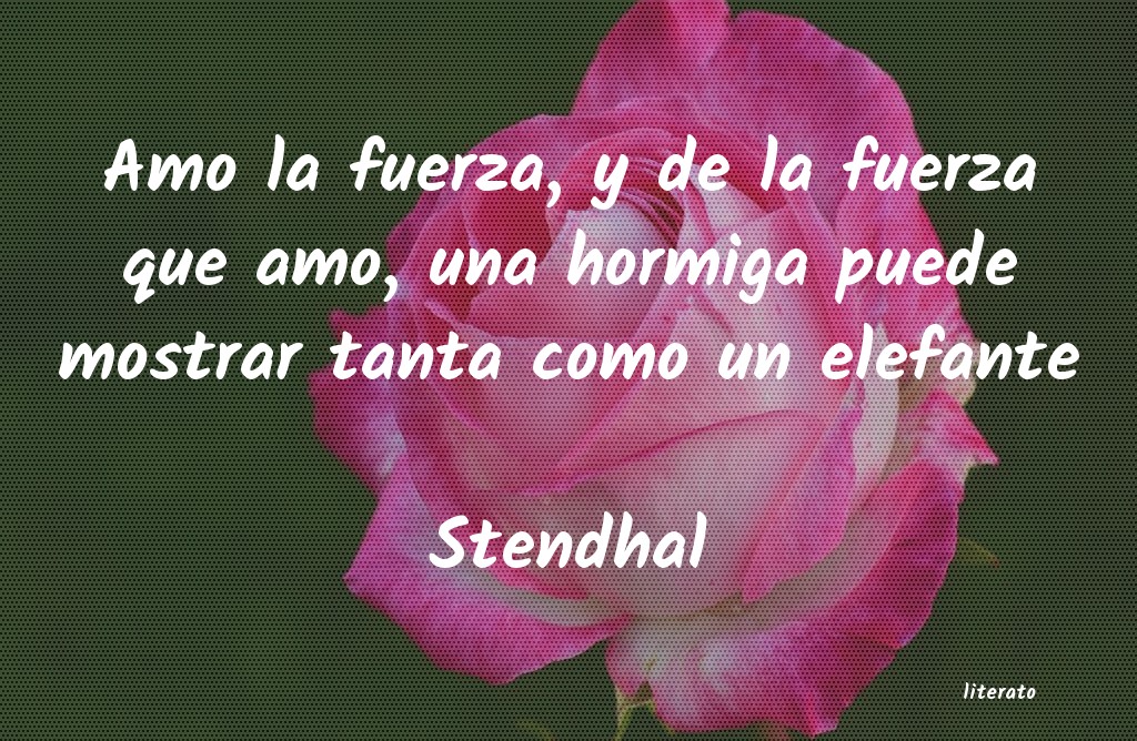 Frases de Stendhal