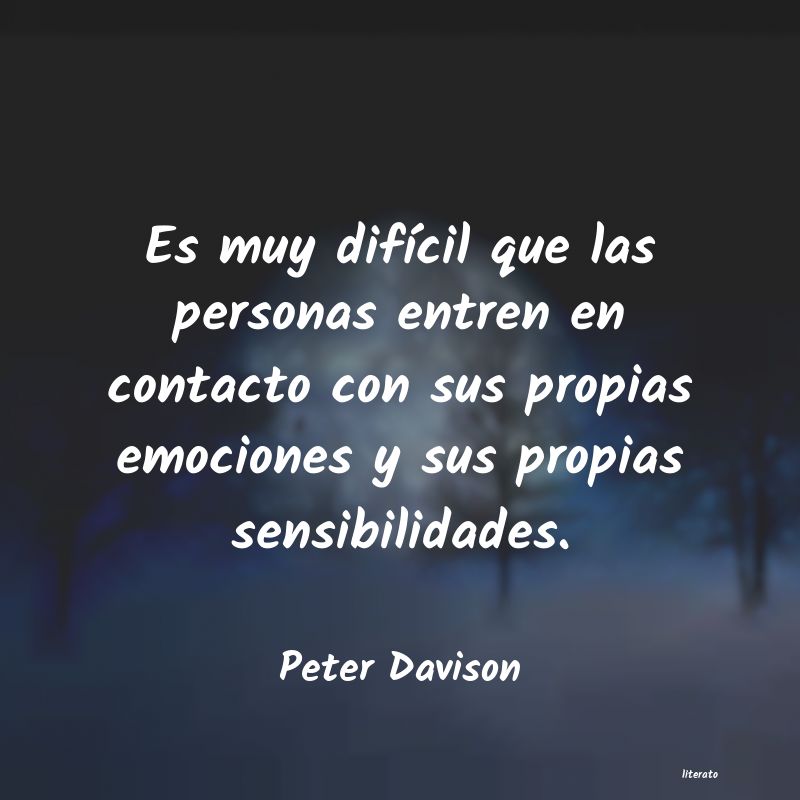 Frases de Peter Davison