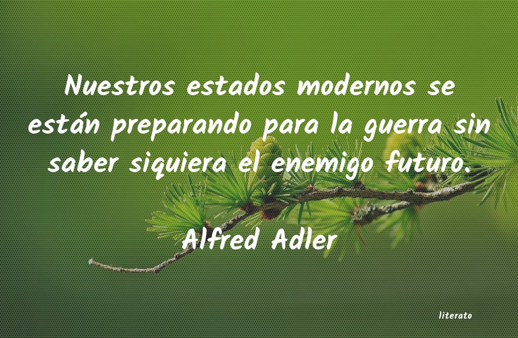 frases de Alfred Adler