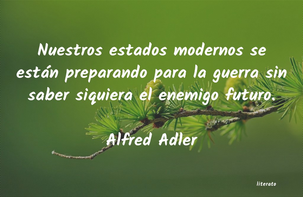 Frases de Alfred Adler