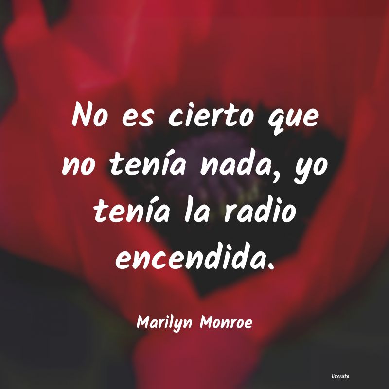 Frases de Marilyn Monroe