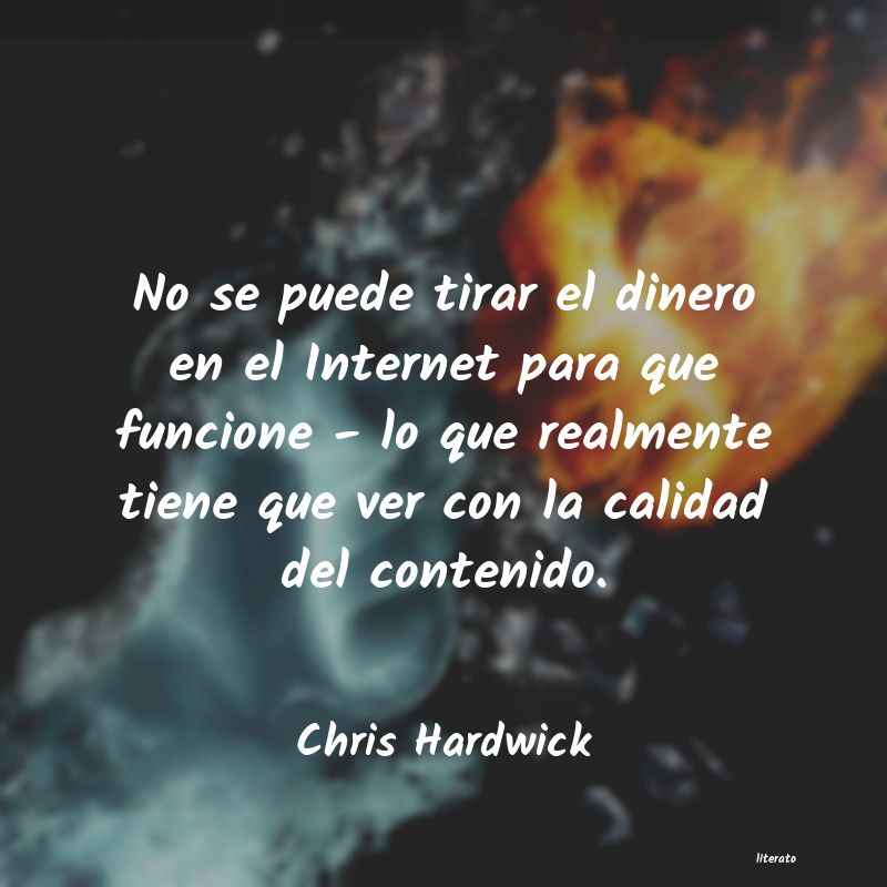 Frases de Chris Hardwick