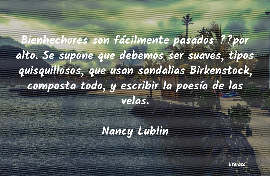 Frases de Nancy Lublin
