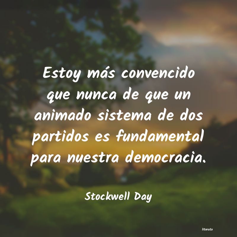 frases de Stockwell Day
