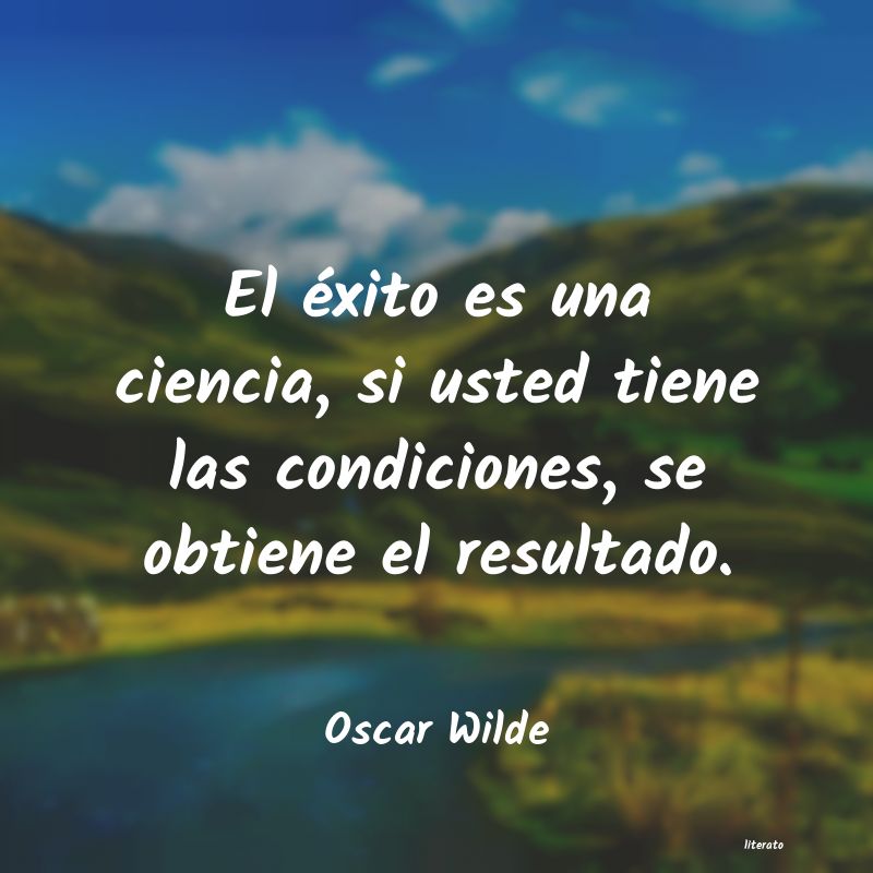 frases de Oscar Wilde