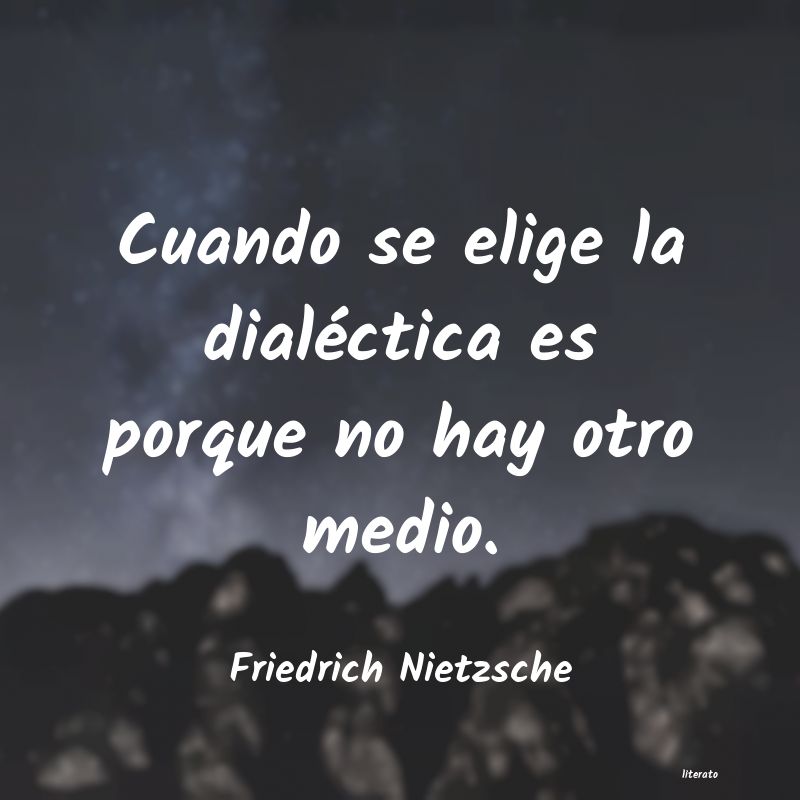 el otro en nietzsche
