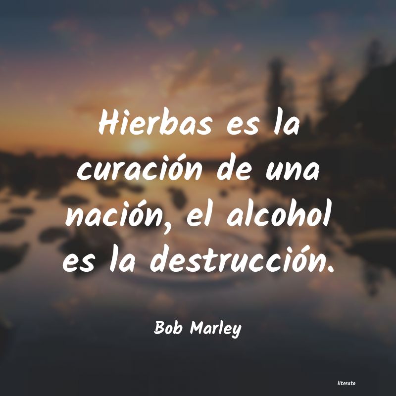 frases cortas de bob marley