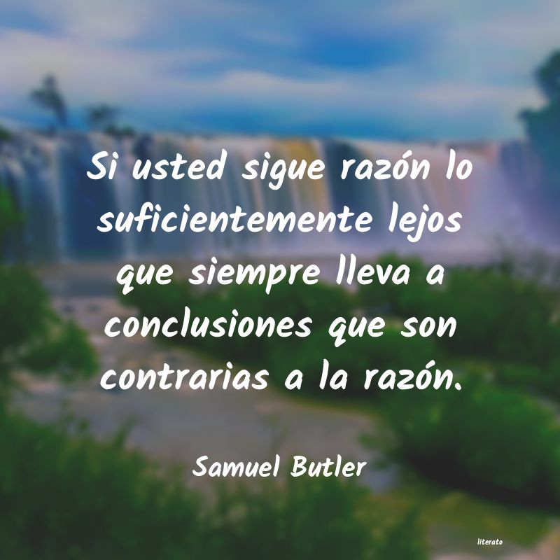 Frases de Samuel Butler