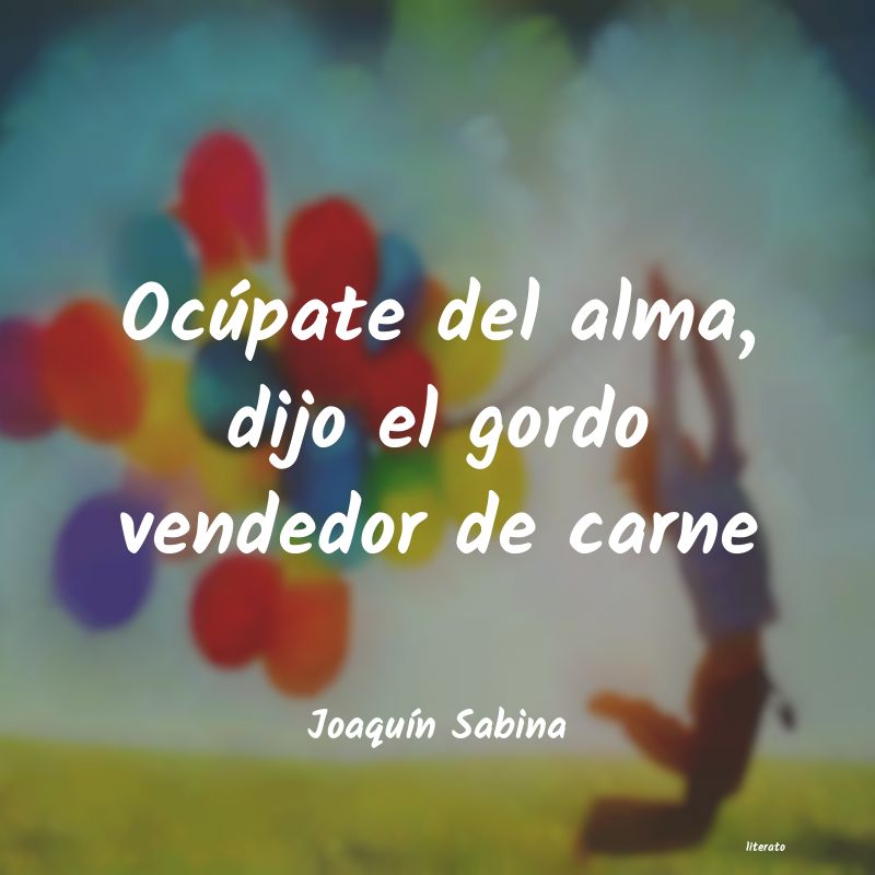 Frases de Joaquín Sabina