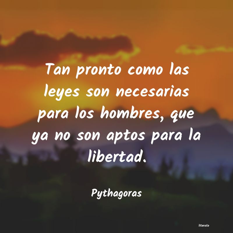 Frases de Pythagoras