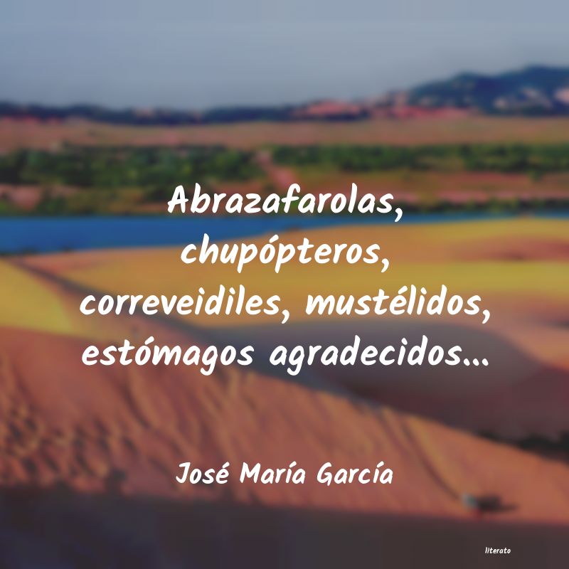 frases de José MarÃa GarcÃa