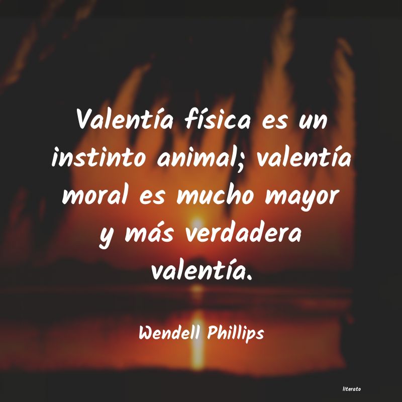 Frases de Wendell Phillips