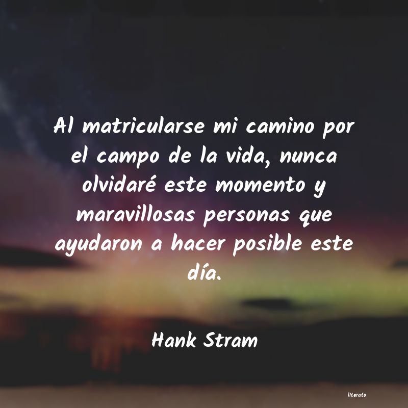 Frases de Hank Stram