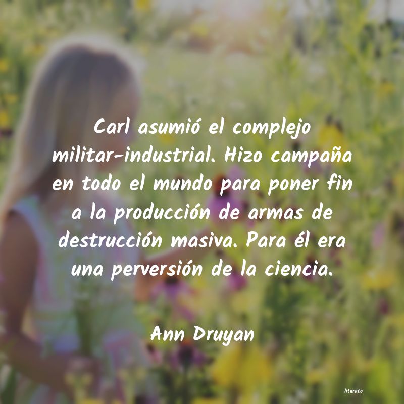 frases de Ann Druyan