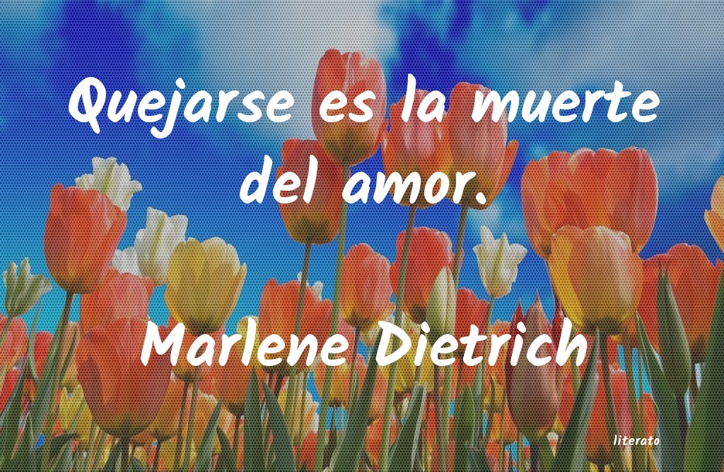 Frases de Marlene Dietrich