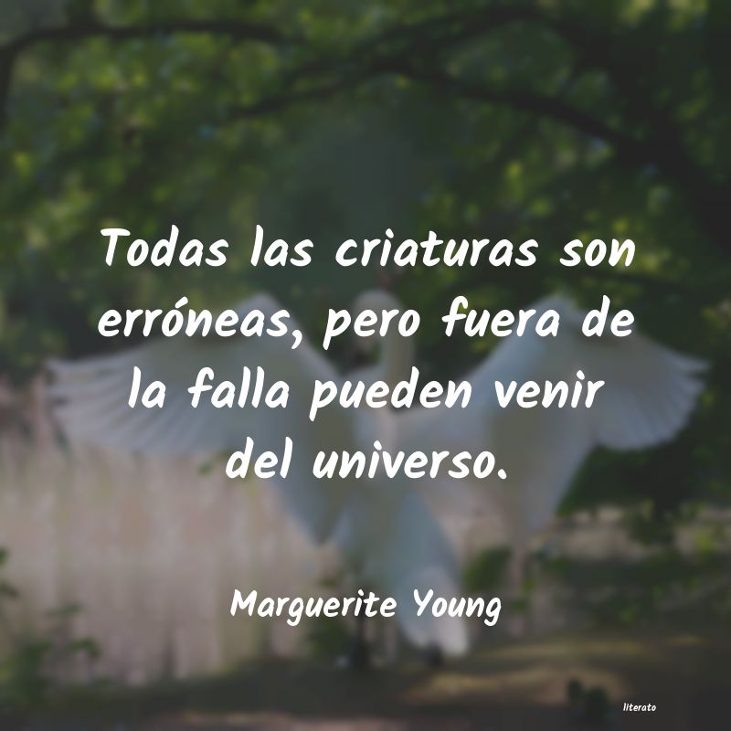 Frases de Marguerite Young