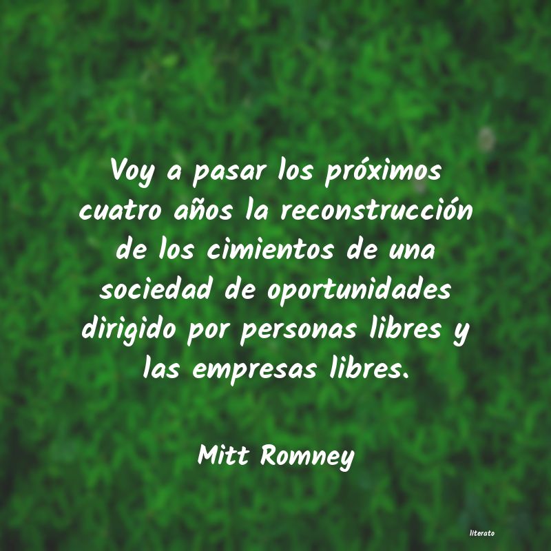 frases de Mitt Romney