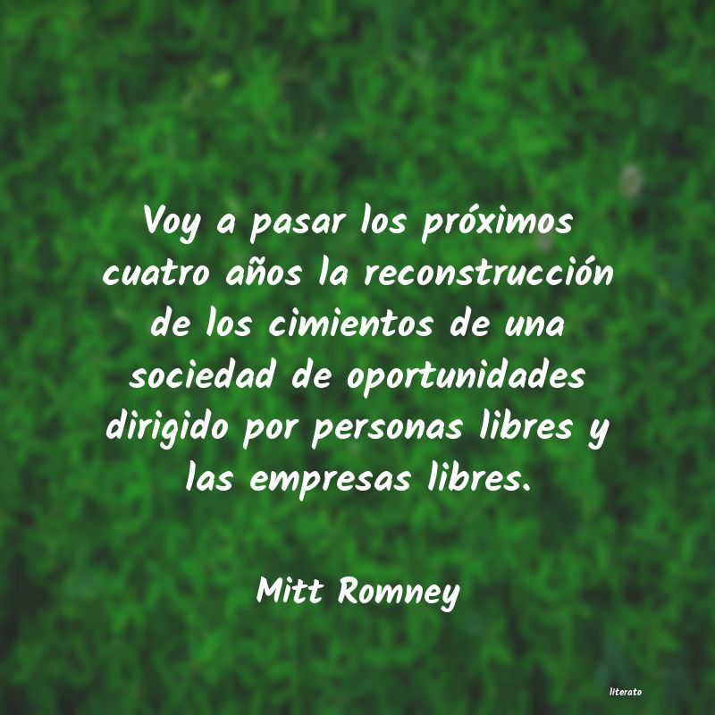 Frases de Mitt Romney