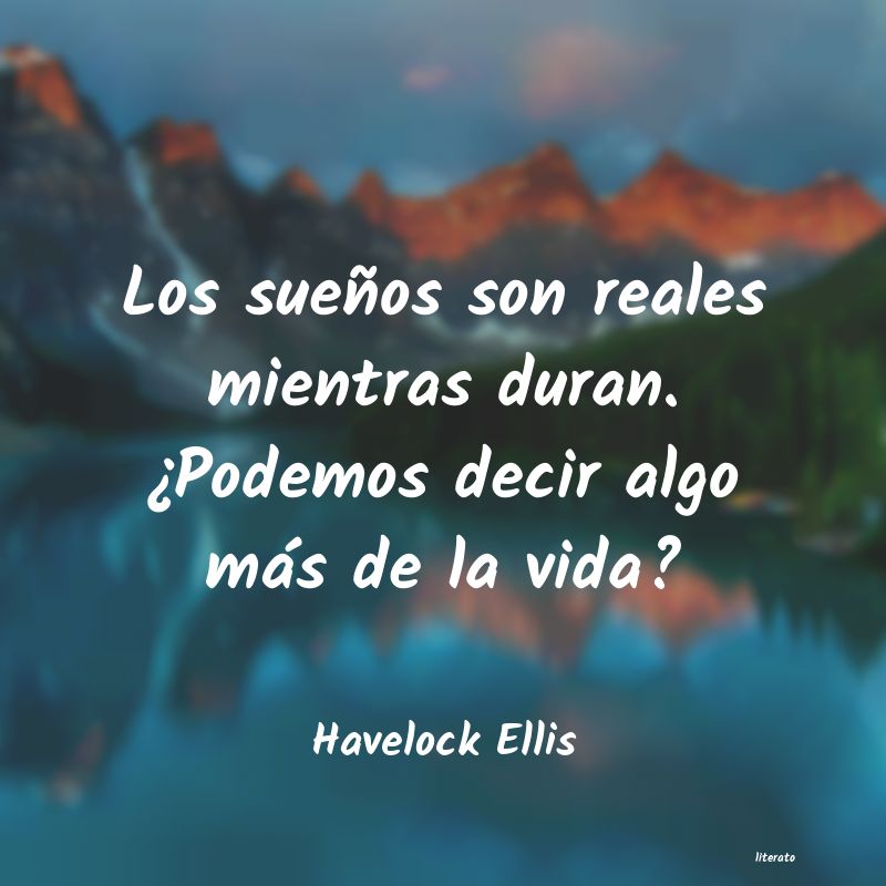 frases de Havelock Ellis