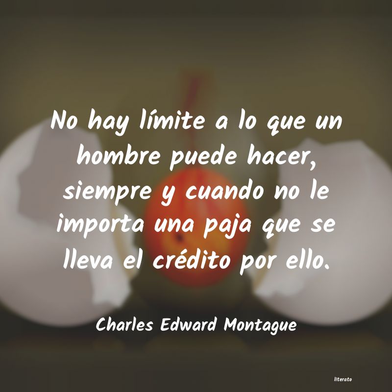 Frases de Charles Edward Montague
