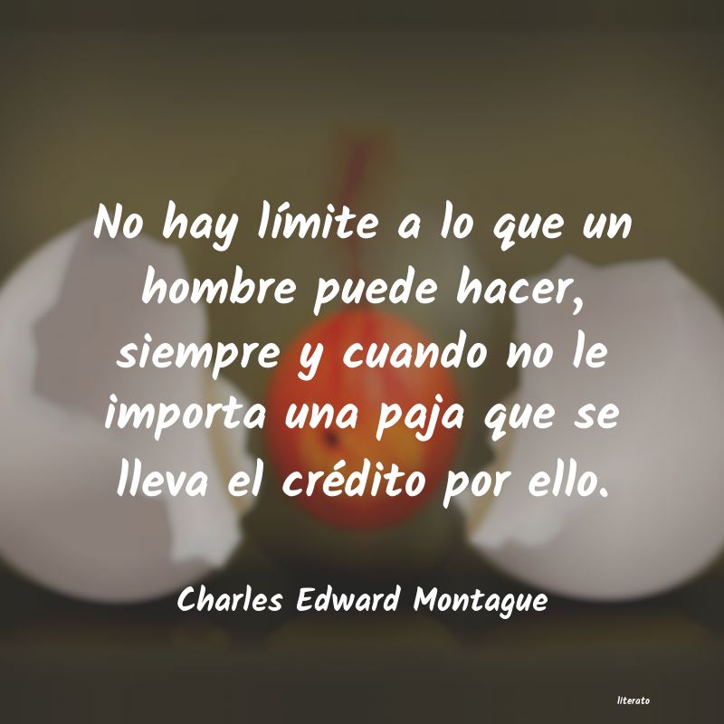 frases de Charles Edward Montague