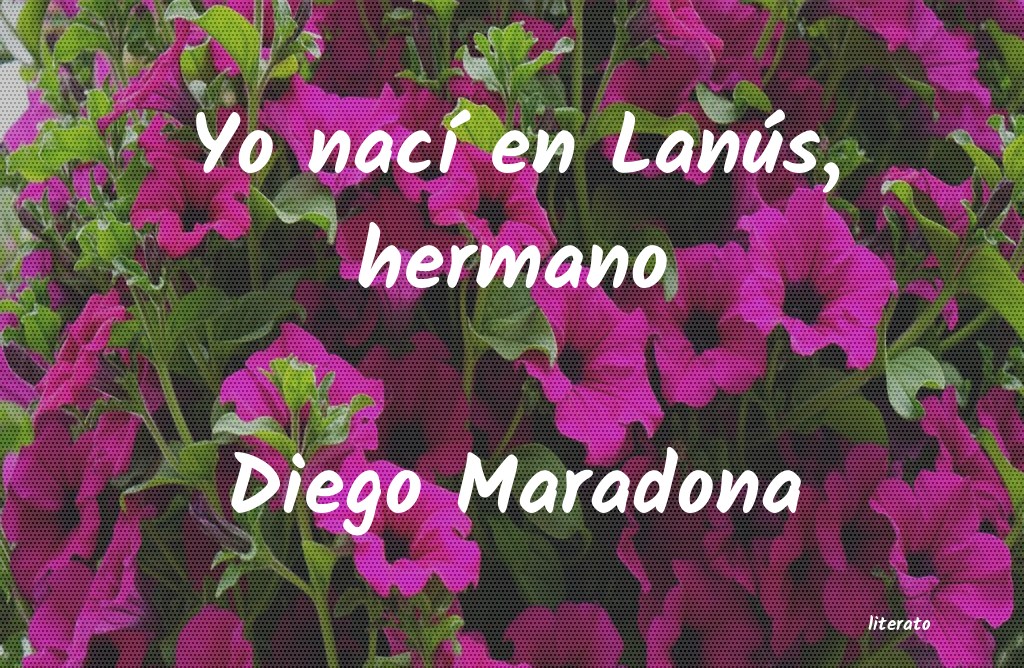 Frases de Diego Maradona